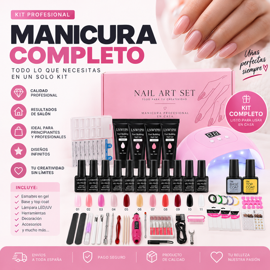 Curso + Kit de Manicuría Profesional